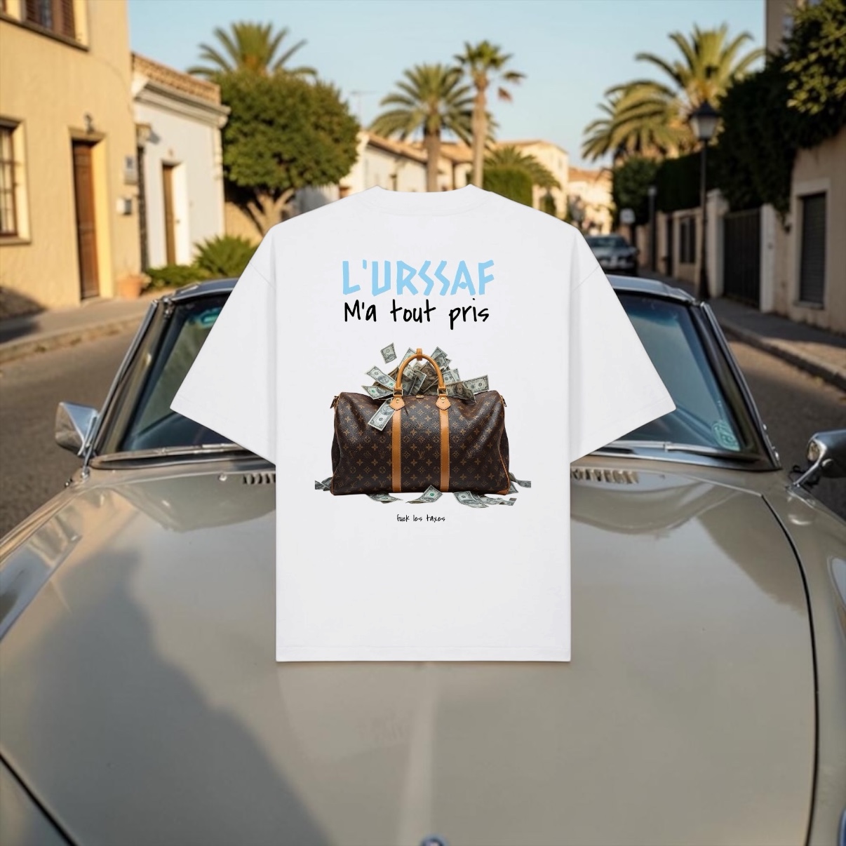 T-shirt L'URSSAF M'A TOUT PRIS
